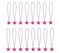 U-MOJOK Confezione da 16 collane con perline a forma di stella lampeggiante, si illuminano al buio, forniture per matrimoni, compleanni, San Valentino, martedì grasso, 4 luglio, Halloween, Natale