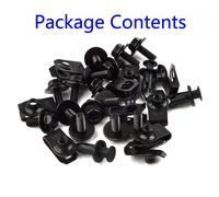 U-Nut Clip Rivetto Splash Protezione Auto Corpo Bullone Paraurti Viti Durevole