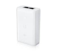 Ubiquiti Compact PoE+ Injector capable of delivering 30 W of power to your Ubiquiti Access Points and Cameras - U-POE-at-EU