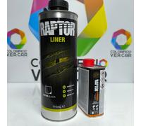 U-POL RAPTOR BLACK VERNICE ANTIGRAFFIO BUCCIATA PER FUORISTRADA DI COLORE NERO