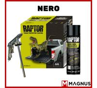 U-Pol Raptor Kit Vernice NERA 4L+ Pistola + U-POL primer Universale