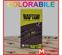 U-Pol Raptor Kit Vernice Protettiva bedliner 1L - COLORABILE
