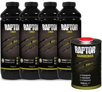 U-Pol Raptor Kit Vernice ruvida antigraffio 4L + indurente UPOL - COLORABILE