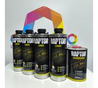 U-POL RAPTOR VERNICE BUCCIATA ANTIGRAFFIO COLORABILE PER FUORISTRADA KIT 4+1