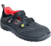 U POWER - Andree, Sandali di Sicurezza Andree S1P SRC ESD Taglia 47 Nero/Rosso Uomo