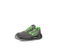 U-Power - Baskets de sécurité basses légères et confortables POINT CARPET - Environnements secs - S1P SRC ESD 45 Gris / Vert