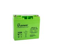 U Power Batería piombo AGM Sigillata 18Ah 12V Terminale a vite metrico M6