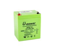U Power Batería piombo AGM Sigillata 5Ah 12V Faston F1 4.8mm