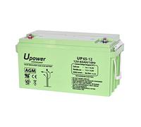 U-Power - Batería piombo AGM Sigillata 65Ah 12V - Terminale a vite metrico M6