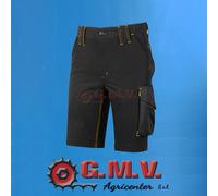 Bermuda Mercury taglia XL nero/giallo U-Power