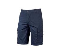 U-Power - Bermuda de travail bleu foncé Slim SUMMER XL Bleu Foncé