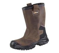 U-Power Scarpe antinfortunistiche ALASKA UK S3 CI SRC per ambienti umidi e freddi 47 Marrone
