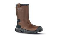 U-Power Scarpe antinfortunistiche ALASKA UK S3 CI SRC per ambienti umidi e freddi 47 Marrone