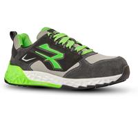 U-Power Bran ESD Scarpa Antinfortunistica S1PS Hi HRO FO SR, Tomaia U-Knit, Meta