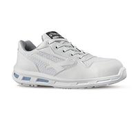 U-Power - Chaussures de sécurité basses hydrofuges et antidérapantes GLACE - Environnements humides - S2 SRC 46 Blanc