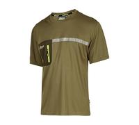 T-SHIRT CHRISTAL U-POWER BURNT OLIVE TAGLIA L CHRISTAL-UPOFU248BO-L U-POWER