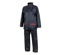 U-POWER | Completo da Lavoro ECHO, Giacca + Pantalone, Antipioggia Impermeabilizzato con Cuciture Termonastrate e cappuccio regolabile a scomparsa, 100% Poliestere