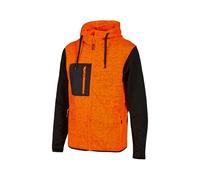 U-Power Don't Worry... BE Happy! Felpa Full-Zip con Interno in Morbido Pile Rainbow Orange Fluo U-Power EY174OF-L - Felpa della Linea Enjoy Modello Arcobaleno Arancio Fluo Taglia L Uomo (Pacco da 1)