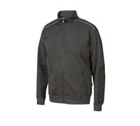U-POWER DON'T WORRY... BE HAPPY! Felpa Full Zip Garzata Snug Grey Meteorite