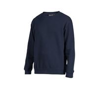 U-Power Don't Worry... BE Happy! Felpa Girocollo Ombo Deep Blue Felpa con Cappuccio Uomo