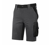 U-Power Don't Worry... BE Happy! Mercury Asphalt Grey Pantaloncini Bermuda Uomo (Pacco da 1)