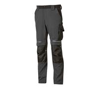 U-Power Don't Worry... BE Happy! Pantalone da Lavoro Idrorepellenti Atom Asphalt Grey Uomo