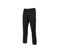 U POWER Bravo Top Winter - Pantalone Invernale in Cotone Elasticizzato e Triple Cuciture Grey Iron L