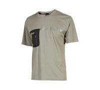 U-Power T-shirt CHRISTAL Uomo Slim Fit Poliestere Girocollo Manica Corta Lime Stone XL