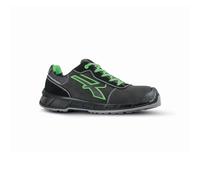U-POWER DON'T WORRY... BE HAPPY! Scarpe Antinfortunistiche da Lavoro, Uomo, Grigio Piombo/Verde Fluo, 48 EU