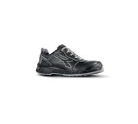 U POWER Sinatra, Scarpe Antinfortunistiche Alte con Tomaia in Morbida Pelle Fiore Liscio, Puntale Compotoe, Suola PU/PUTR Grip, S1P SRC (41)