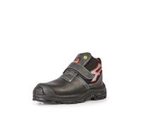 U-Power DUBAI UK ESD S3 CI SRC, Scarpe antinfortunistiche alte, leggere e comode della linea Red Industry, con tomaia in Pelle grana mina con inserto in microfibra, puntale AirToe Composite