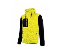 FELPA U-POWER RAINBOW GIALLO FLUO TAGLIA 3XL RAINBOW-UPOEY174YF-3XL U-POWER