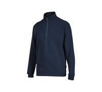 U-Power | Felpa da Lavoro Uomo Senza Cappuccio con Mezza Zip TAUTRA, 50% Cotone, 50% Poliestere