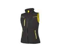 U-Power FU260BC Modello Universe Lady Gilet Softshell con membrana U-Tex, 96% Poliestere/4% Spandex, Black Carbon, M Dimensioni