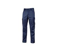 Pantaloni da lavoro slim U-Power Crazy elasticizzati in misto cotone antigraffio