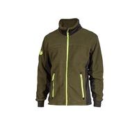 U-POWER | Giacca da lavoro BARK, con Cerniera, finitura a pelo alto, trattiene il calore, ideale in autunno da sola o in inverno sotto una giacca più pesante, 100% Poliestere