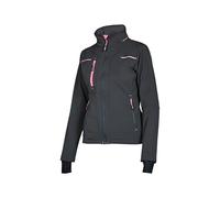 U-Power Pluton Lady, Giacca in caldo pile, antivento, impermeabile, zip intera, per escursionismo, corsa, ciclismo