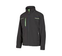 U-POWER | Giacca da Lavoro Uomo con Zip PLUTON, Traspirante e Idrorepellente, 90% nylon 10% spandex