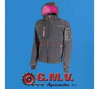 Softshell donna Space Lady grigio-fucsia Taglia L U-power