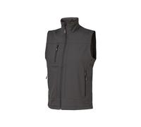 U-POWER | Gilet da Lavoro CLIMB, in Tessuto Soft Shell Stretch Traspirante Antivento e Idrorepellente, tasche frontali e portacellulare, fondo sagomato, 96% Poliestere 4% Elastane