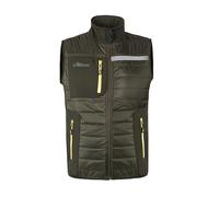 U-POWER | Gilet da Lavoro Uomo con Zip WALL, in Grafene, Termoregolante e Idrorepellente, 100% poliestere