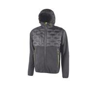 U-Power Giubbotto Soft Shell + Piumino Spok Asphalt grey XXL