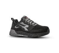 U-Power | Gregor ESD S3S Ci Hi HRO FO SR Le Scarpe Antinfortunistiche da Lavoro con Puntale Nanofiber, Lamina Antiperforazione, Suola Antiscivolo Resistente a Oli e Calori, Nero, Taglia 40