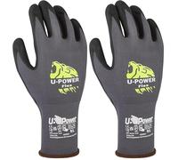 U POWER GUANTI FLEX NERO/GRIGIO TG. 9 (Confezione da 2)