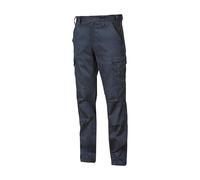 PANTALONI DA LAVORO MULTISTAGIONE MULTITASCHE U POWER GUAPO 100% COTONE SLIM