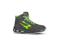U-Power HUMMER - Scarpe Antinfortunistiche S3 SRC Nero-Verde