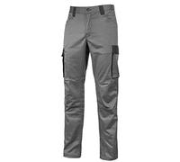 Pantalone antinfortunistica tecnico da lavoro U-Power Upower CRAZY Grey Iron
