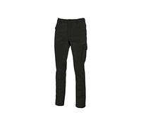 U-Power Jam, Jeans Elasticizzati da Uomo, Design ruggine, Comodo Tessuto di Cotone, Abbigliamento Casual, Multitasche, Pantaloni a Gamba Dritta (Black Carbon_3XL)