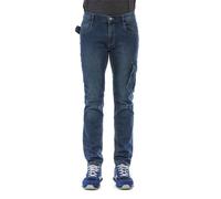 U-Power Jam, Jeans Elasticizzati da Uomo, Design ruggine, Comodo Tessuto di Cotone, Abbigliamento Casual, Multitasche, Pantaloni a Gamba Dritta (Guado Jeans_S)