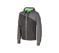 Felpa con cappuccio Jupiter taglia XL grigio verde U-Power